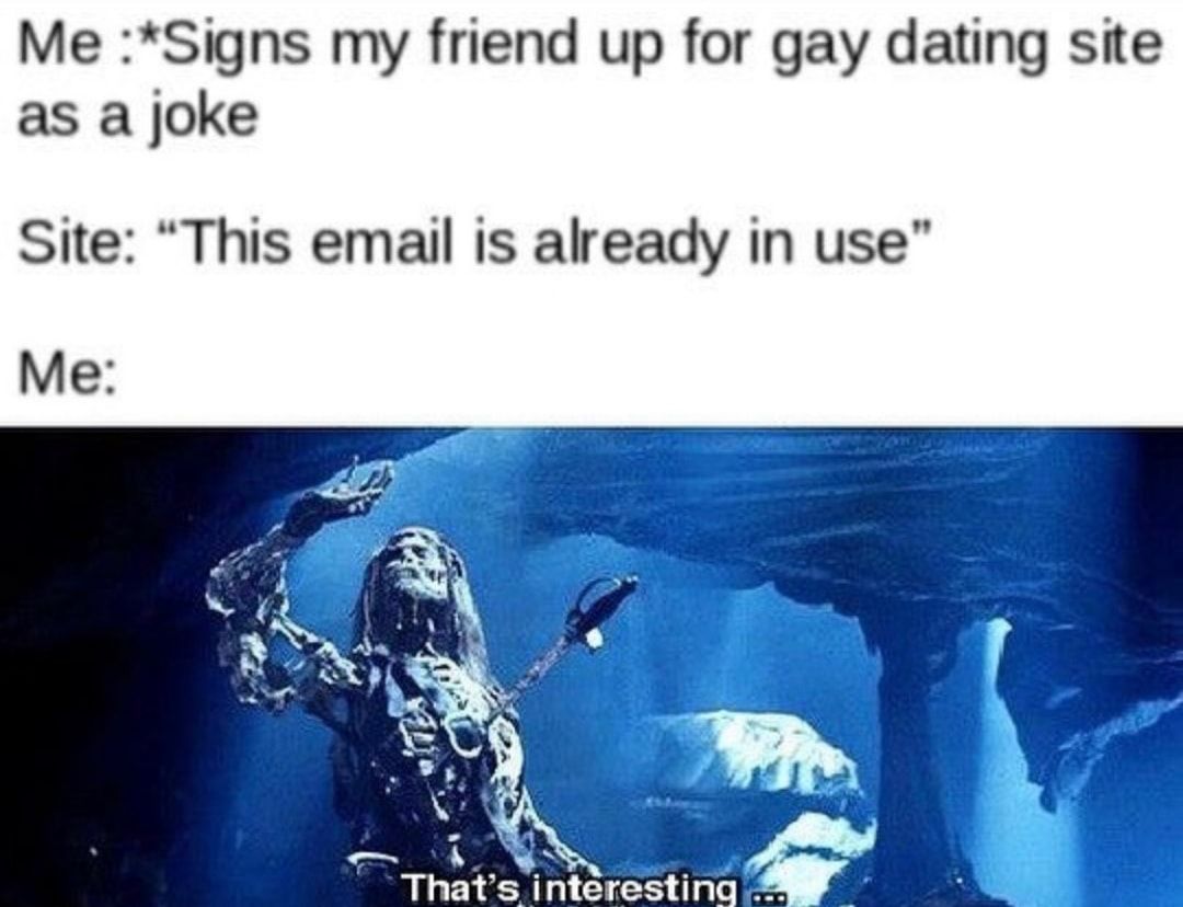 That's why you always use a freshly new email kids