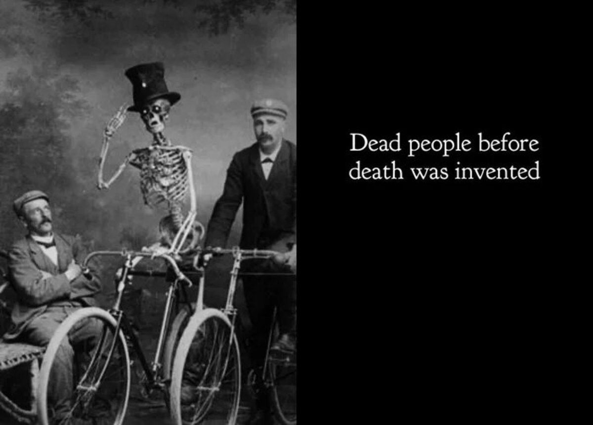 People were a lot more spooky back then
