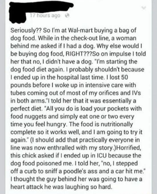 Dog food diet