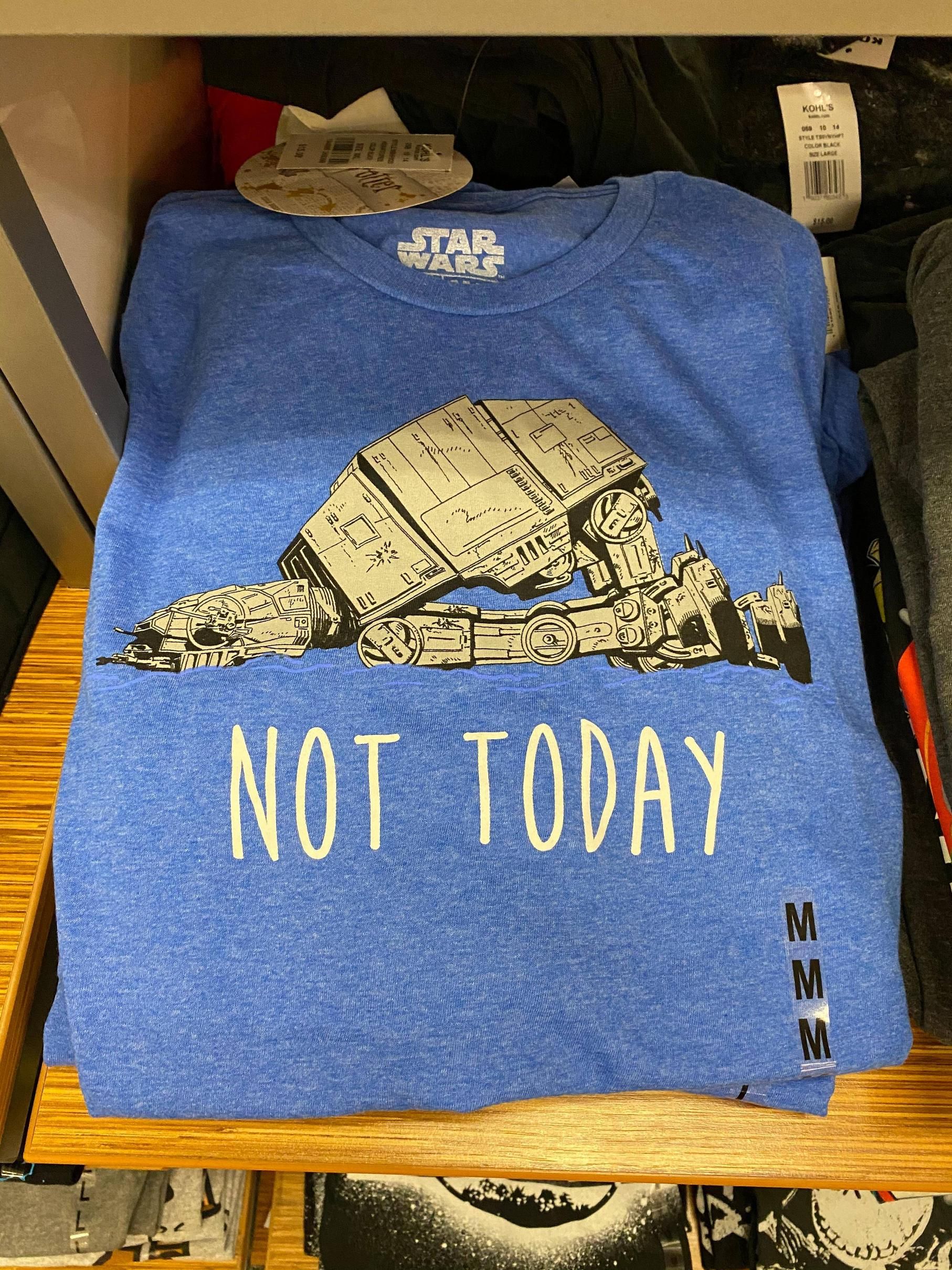 Was shopping for some new shirts and found my overall mood.