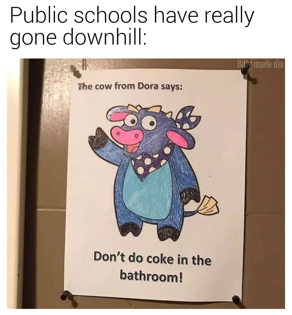 pls no do breh in bathroom only in teacher lounge breh
