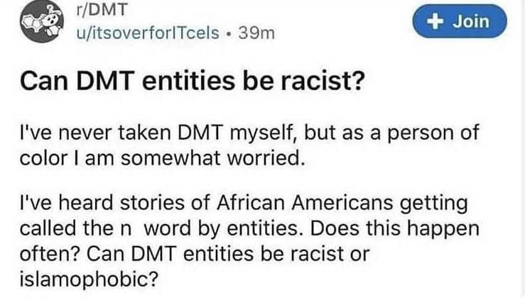 As a friend of DTM entities, yes, they can be incredibly racist