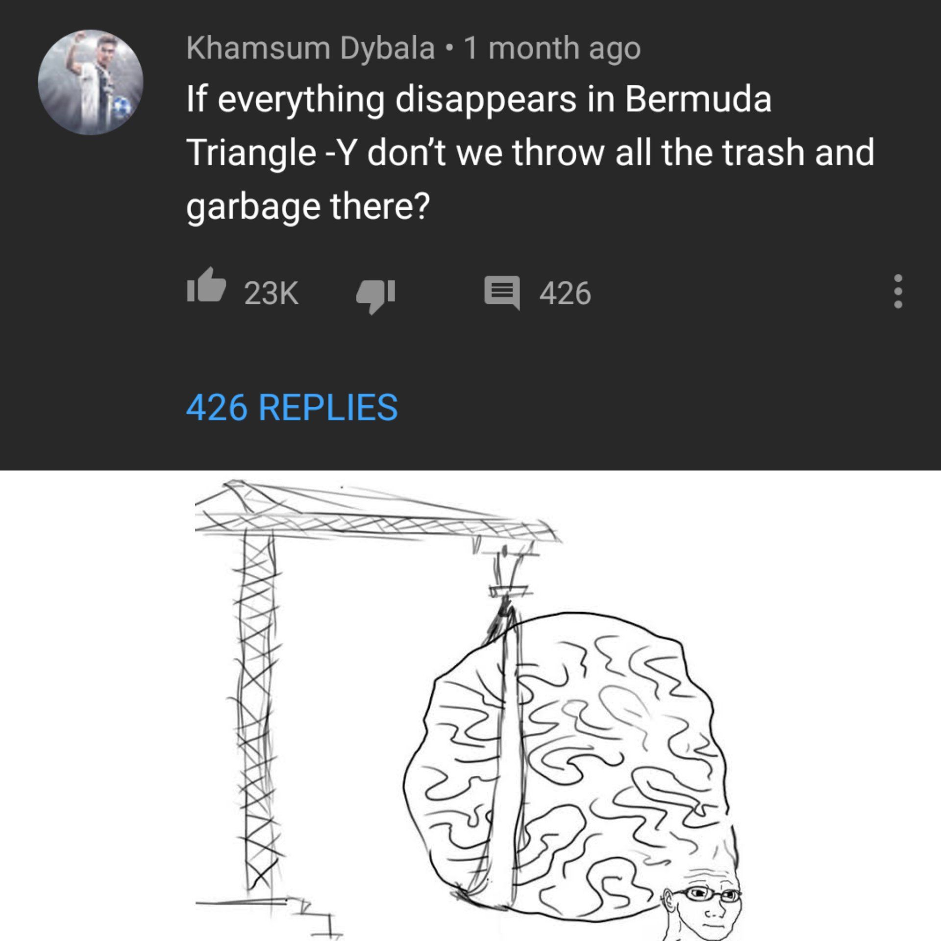 ppl from other side: where tf all this shit comin from?