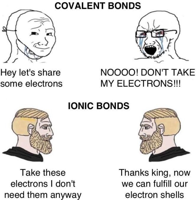Follow me for more science memes