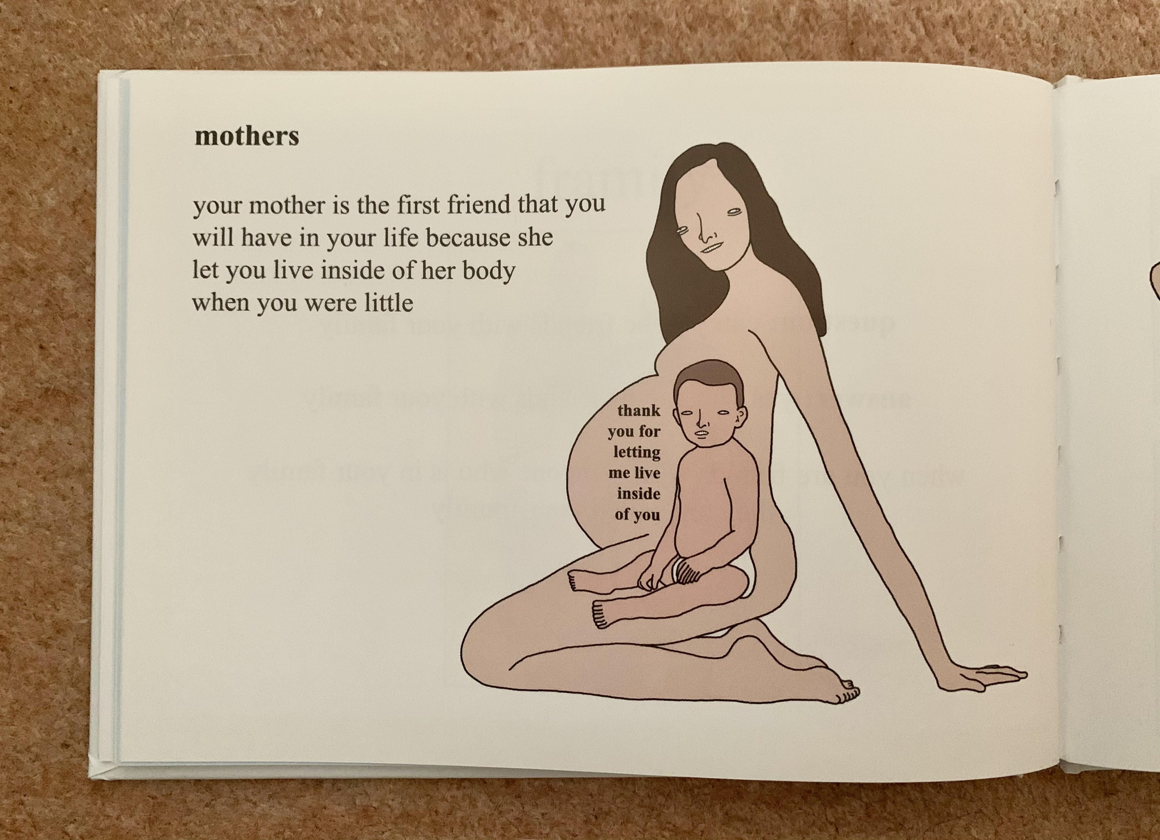 I'm 8 months pregnant and the way the 'baby' in this picture is positioned definitely feels uncomfortably accurate
