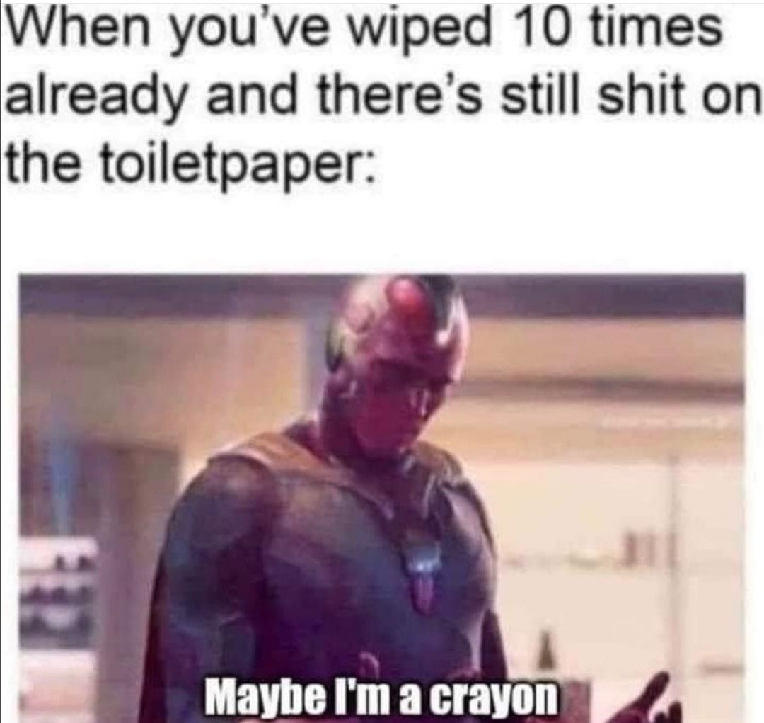 All good if it's not red