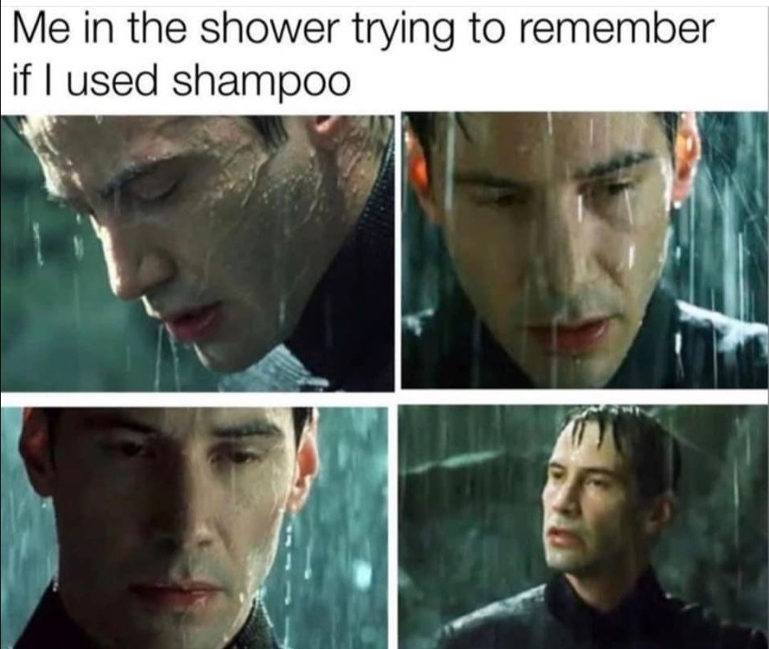 Or that I washed my peepee