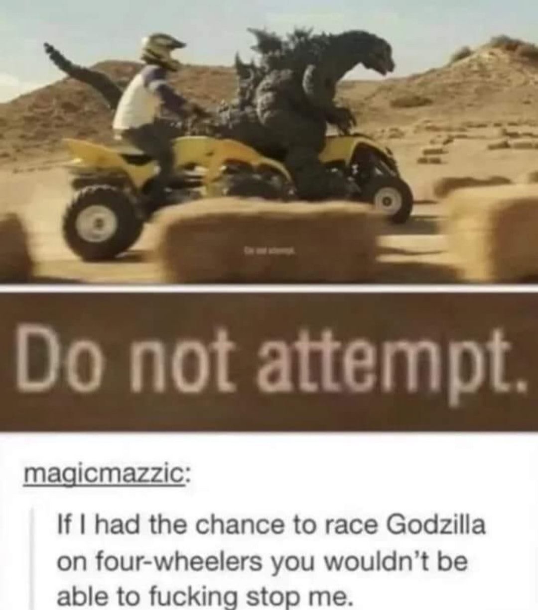 I'm thinking about getting a Godzilla tattoo