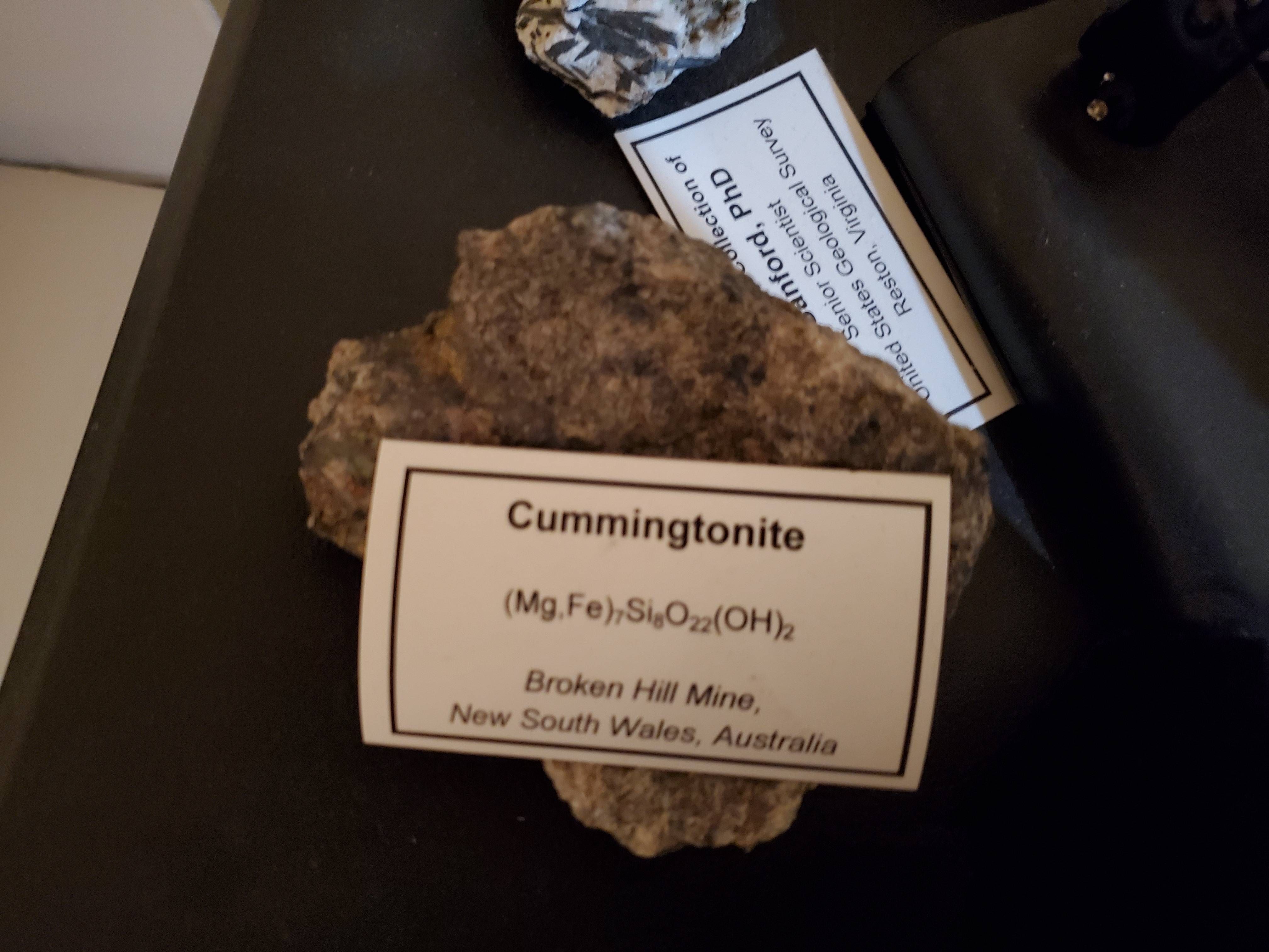 My dad's a hydrogeologist, this is probably my favorite mineral from his collection.