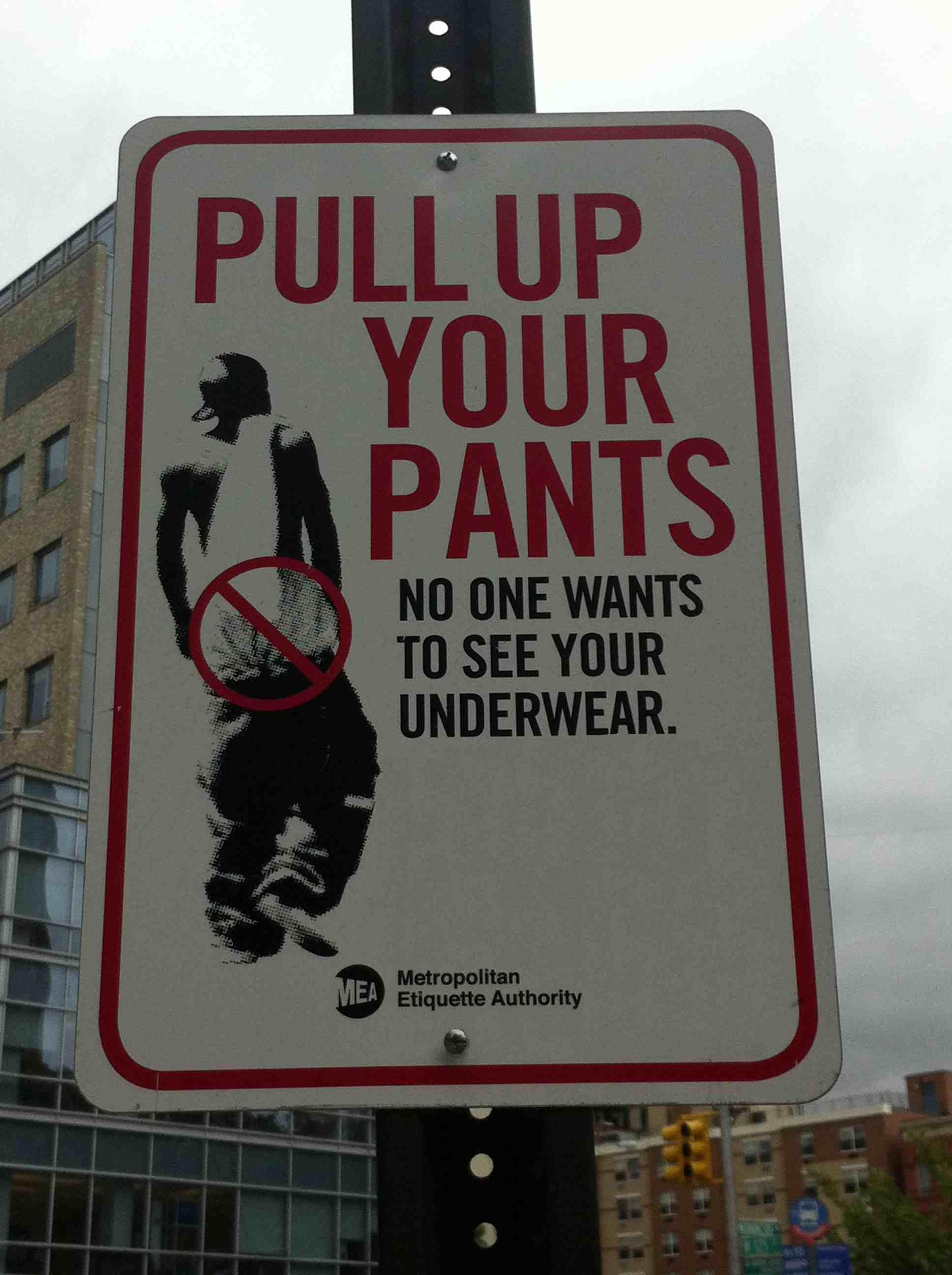 Photo of a sign I saw in Harlem street NYC