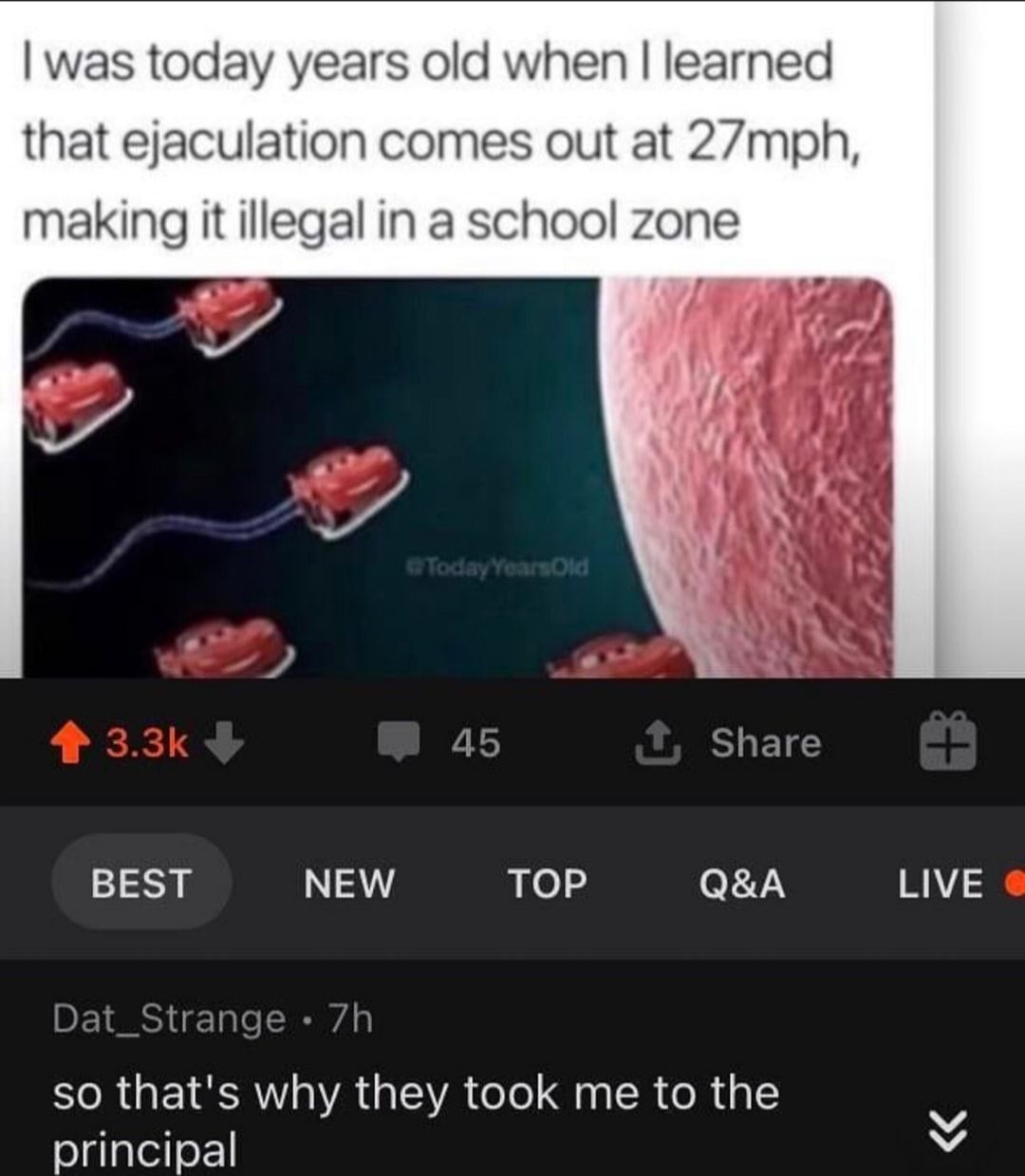 I understand now