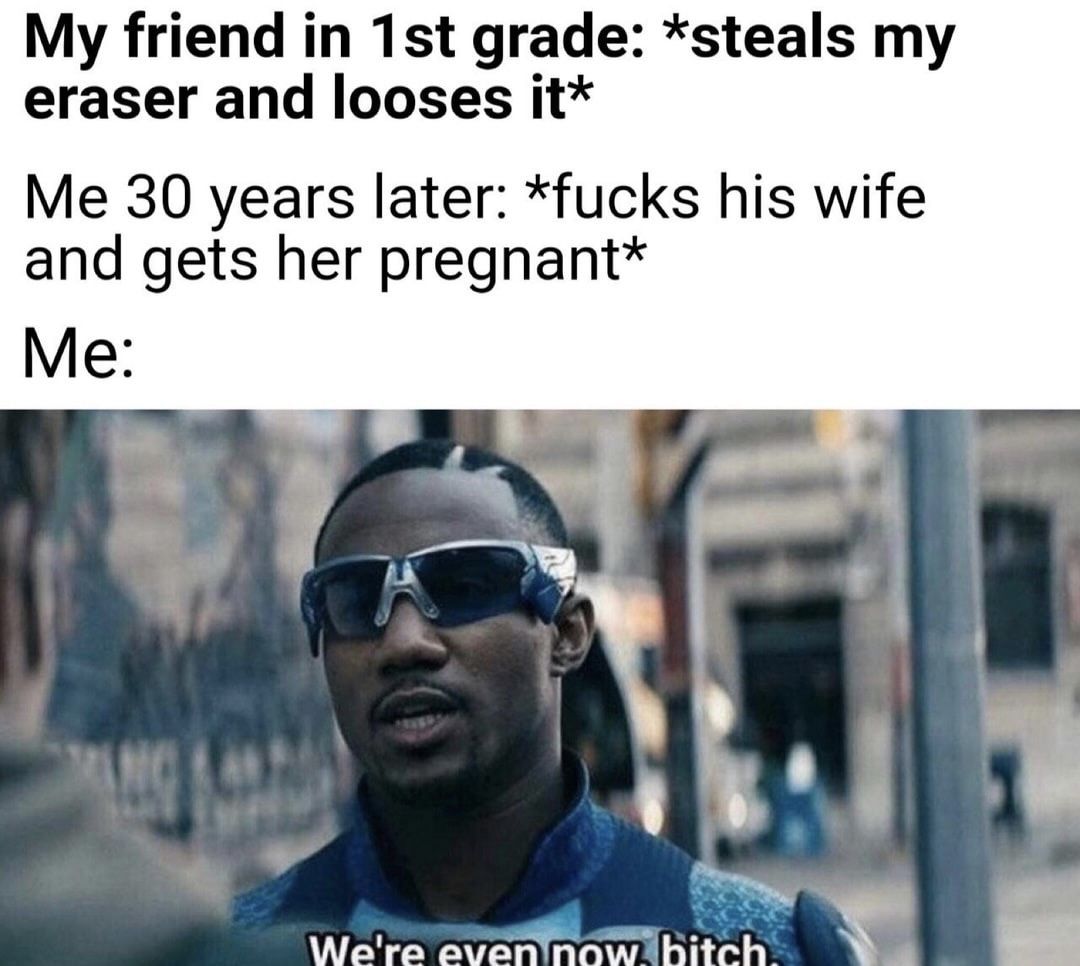 We even
