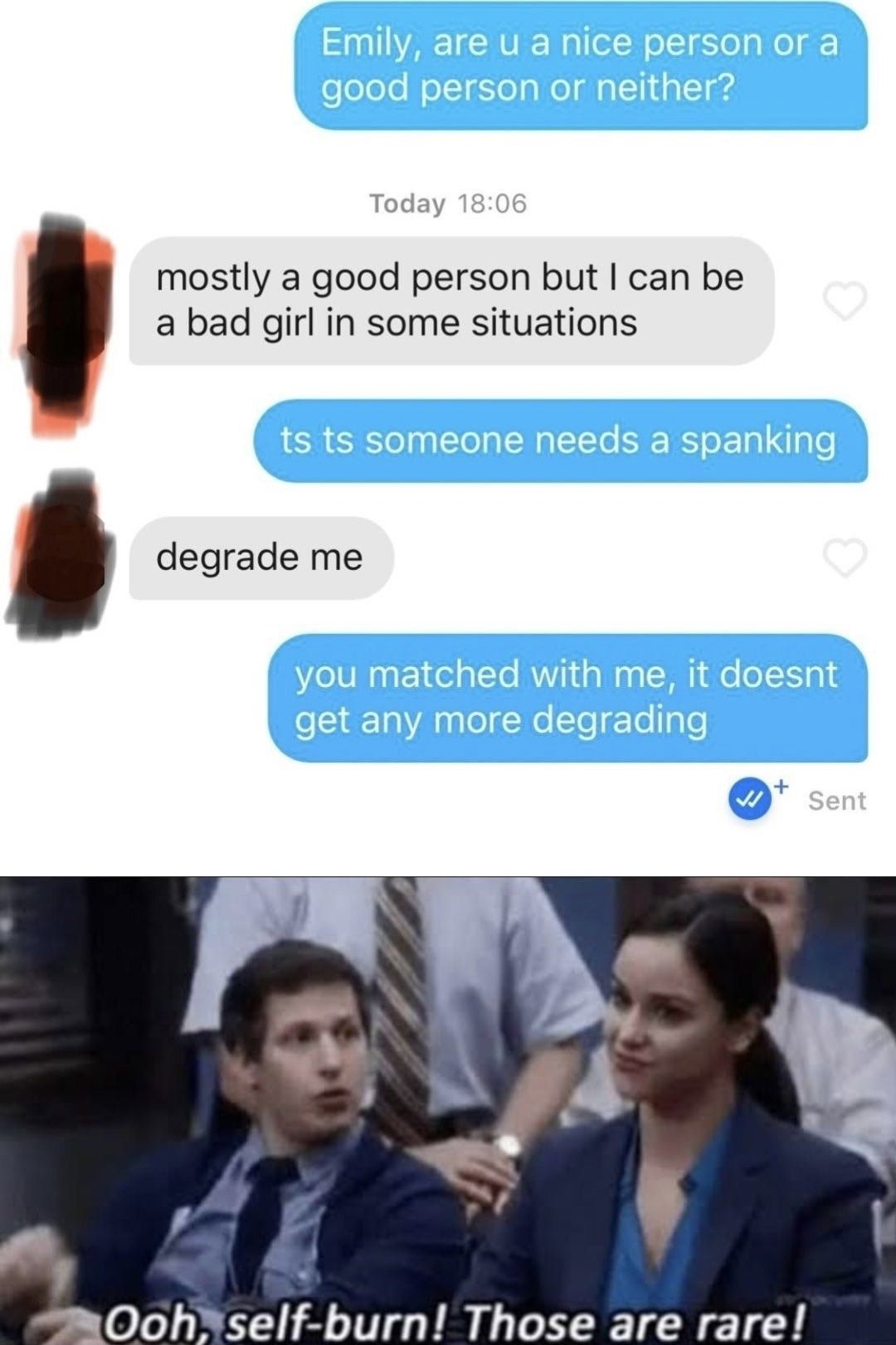 It doesn’t get any more degrading