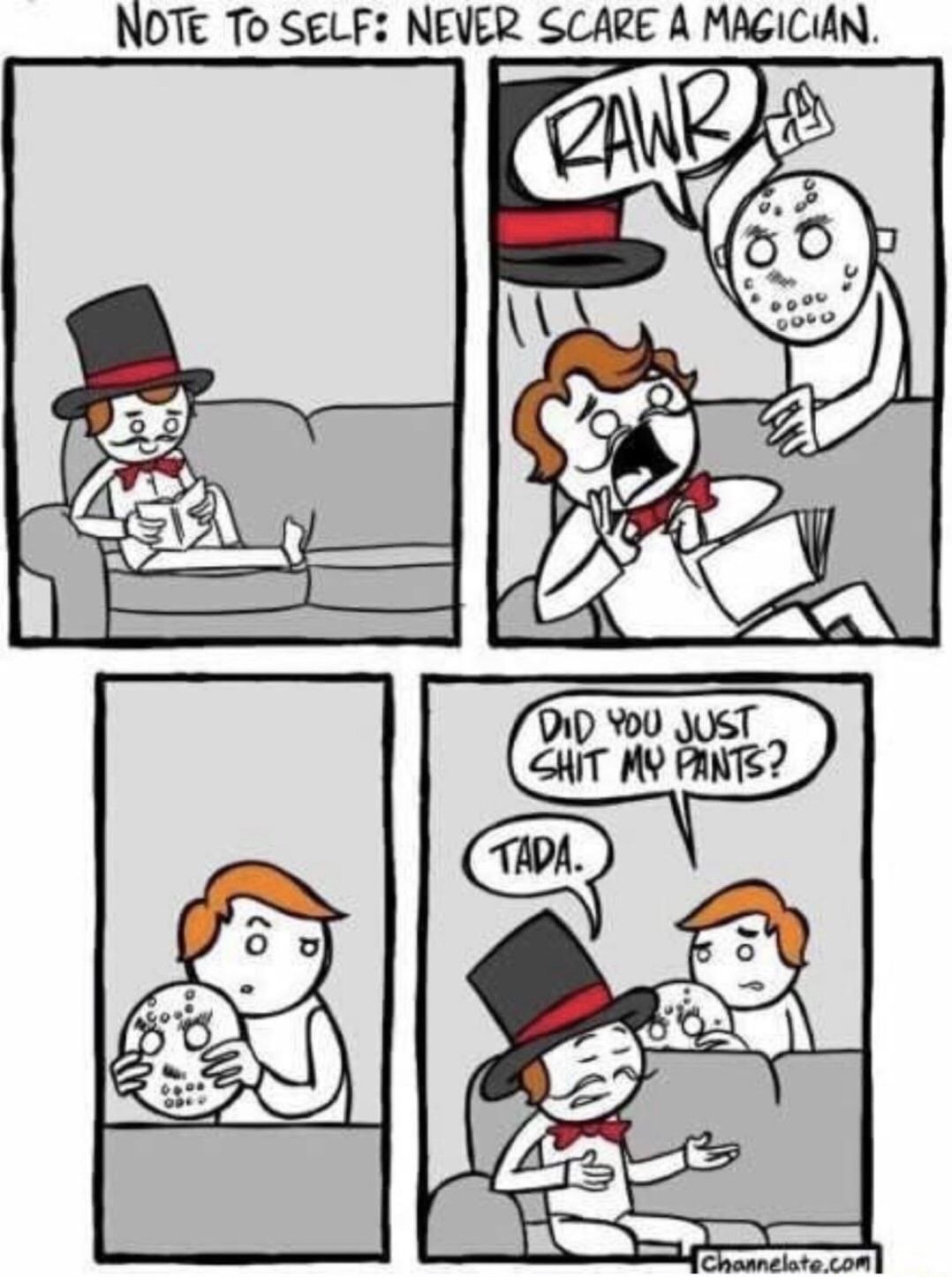 Somebody just shit in my pants