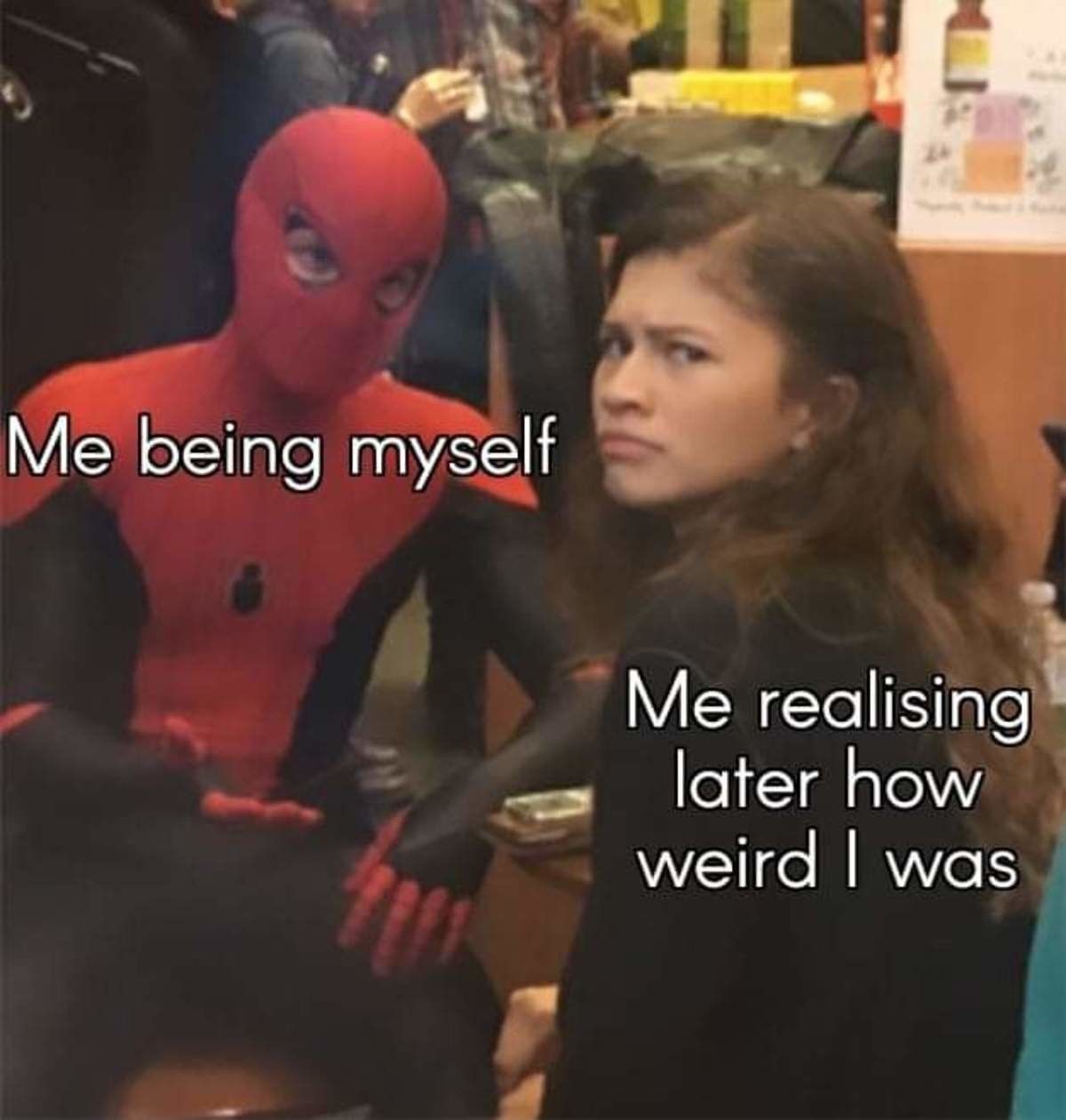 cringe on my past self