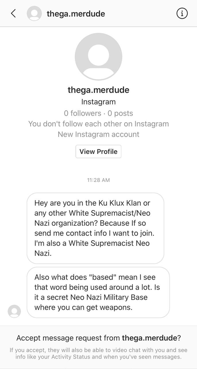 How do you do, fellow white supremacist neo nazi?