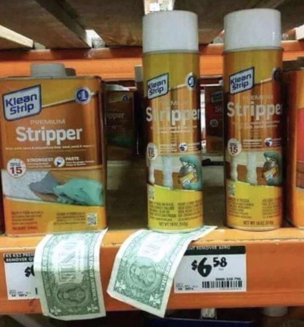 Strippers Found at Home Depot