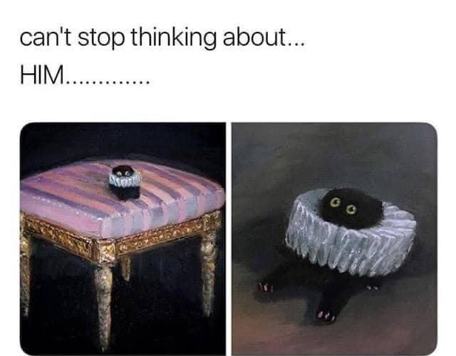 He haunts my dreams
