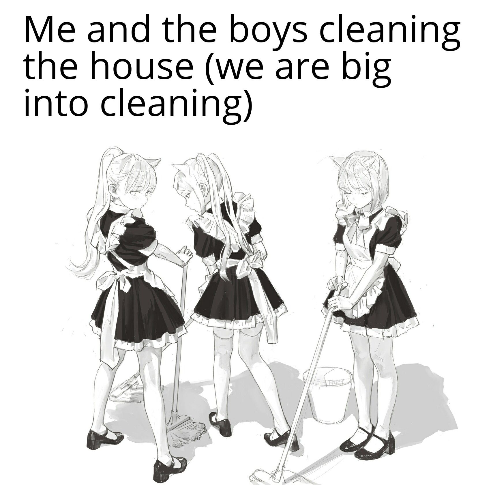 me on the left