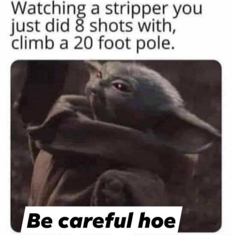 Don't hurt yourself!