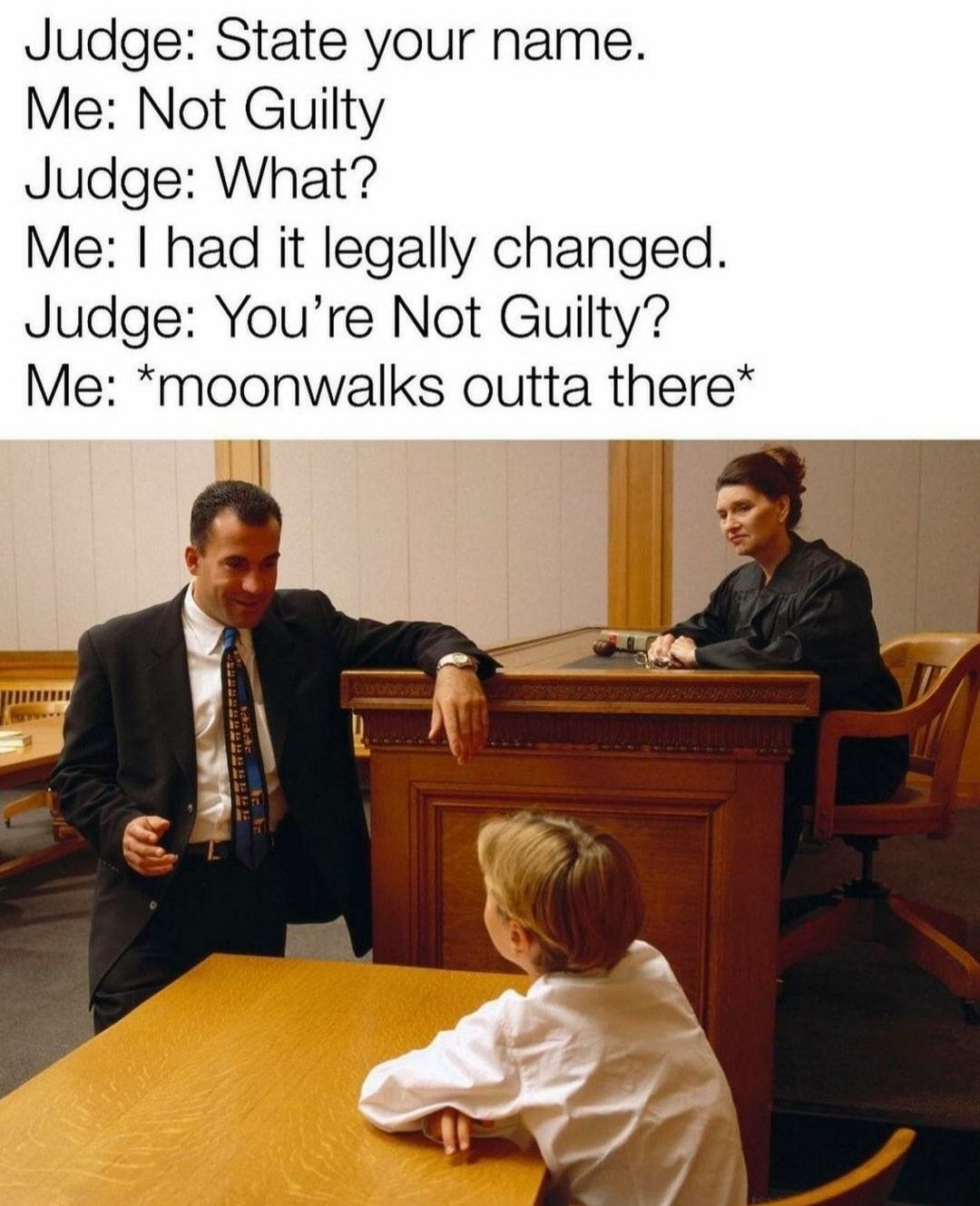 My client would like to apologize