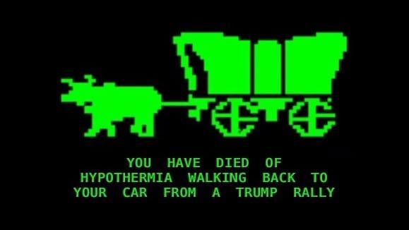 imagine you go see trump and he leaves u there to freeze breh 7 old brehs went to the hospital