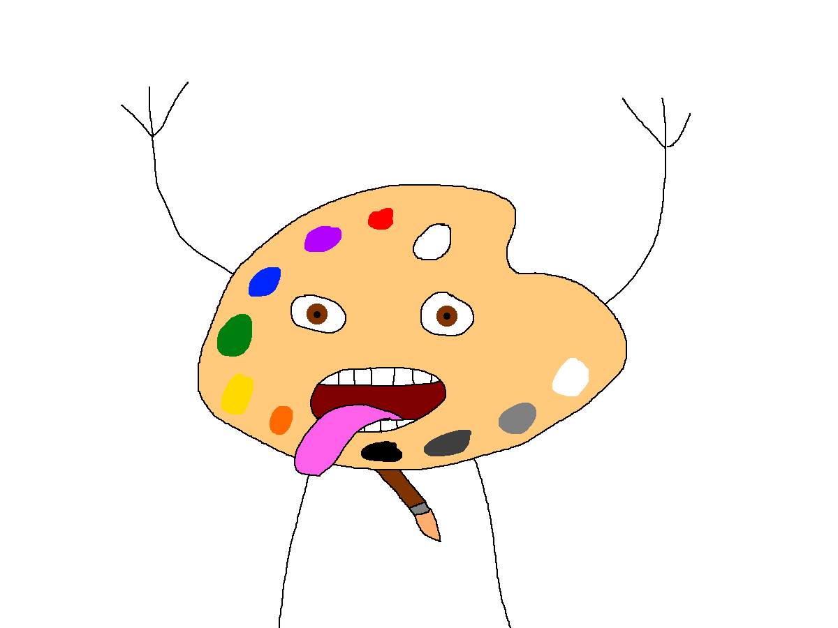 You've heard of Ms Paint, now here comes Mr Paint