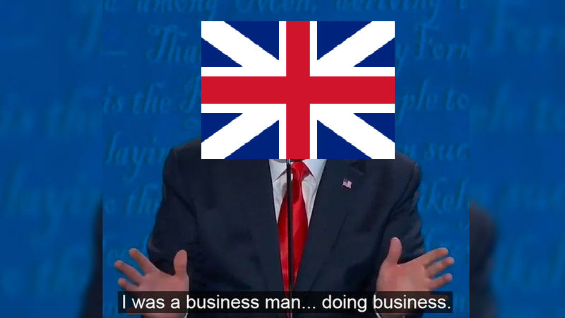 Britain when China asked where all the opium came from