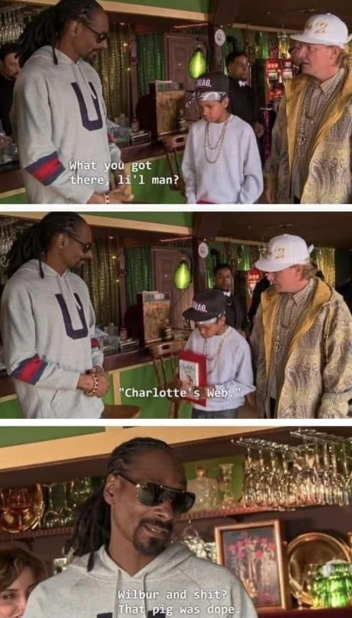 Snoop is a treasure