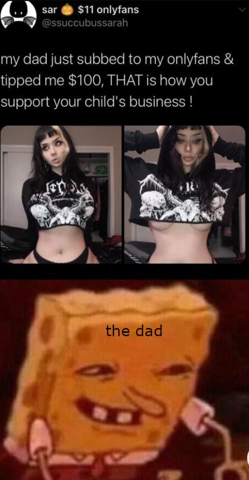 now everyone knows you wanna fucc your own daughter