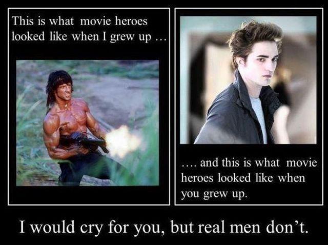 Movie heroes...