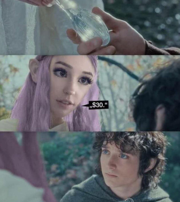 Gamerdriel and Frodo Simpins