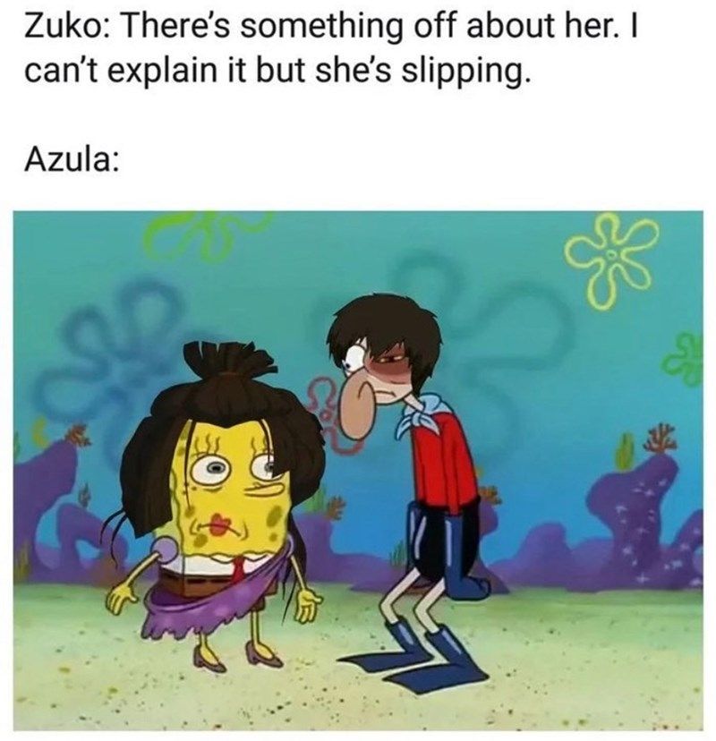 Nothing escapes Zuko's keen eye.