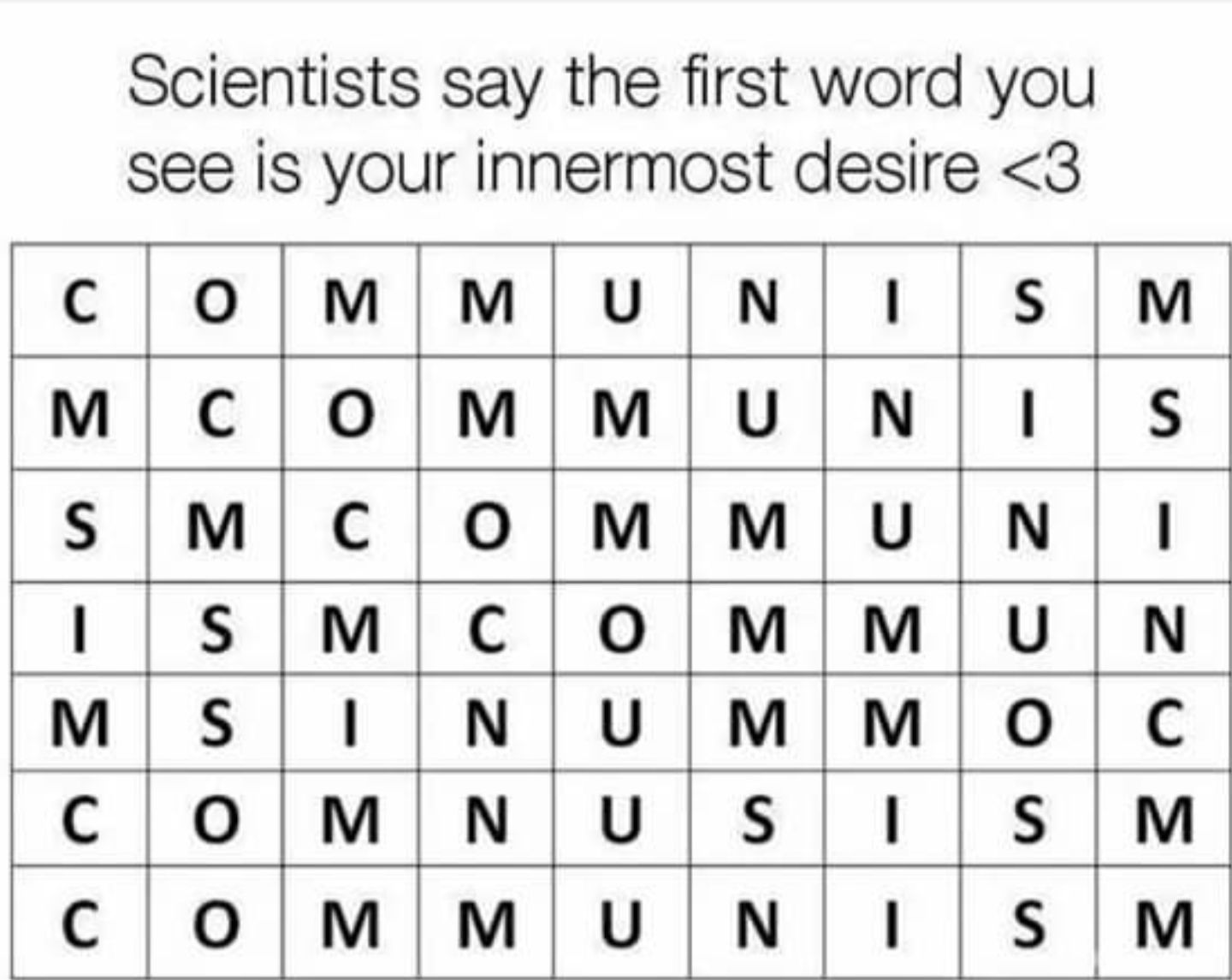 I only see cum