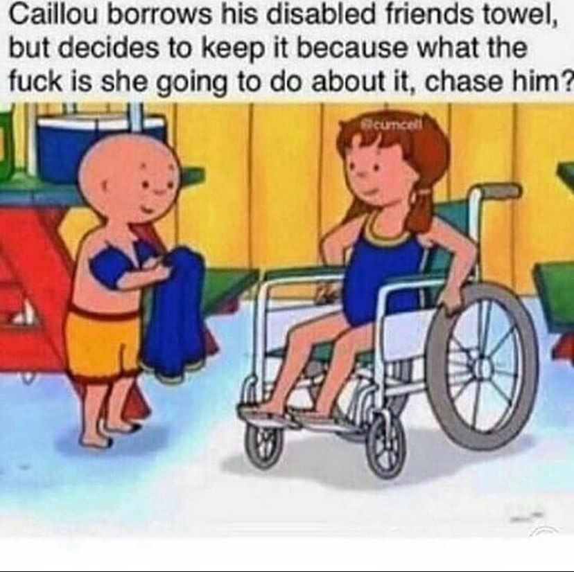 Or rolls over his foot