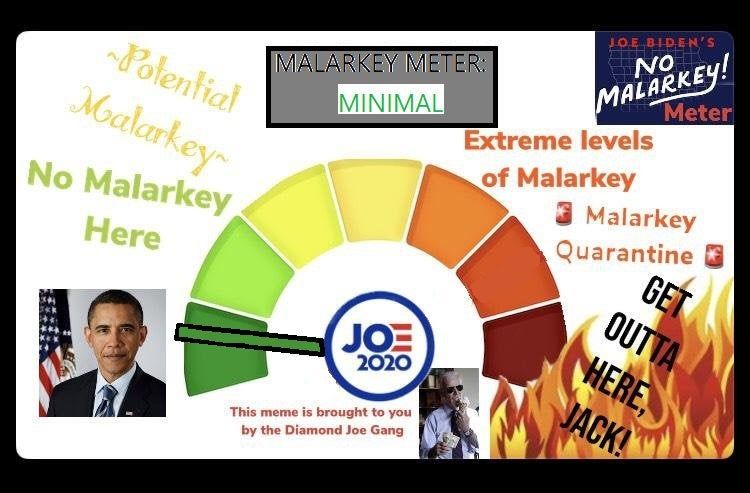 So much malarkey