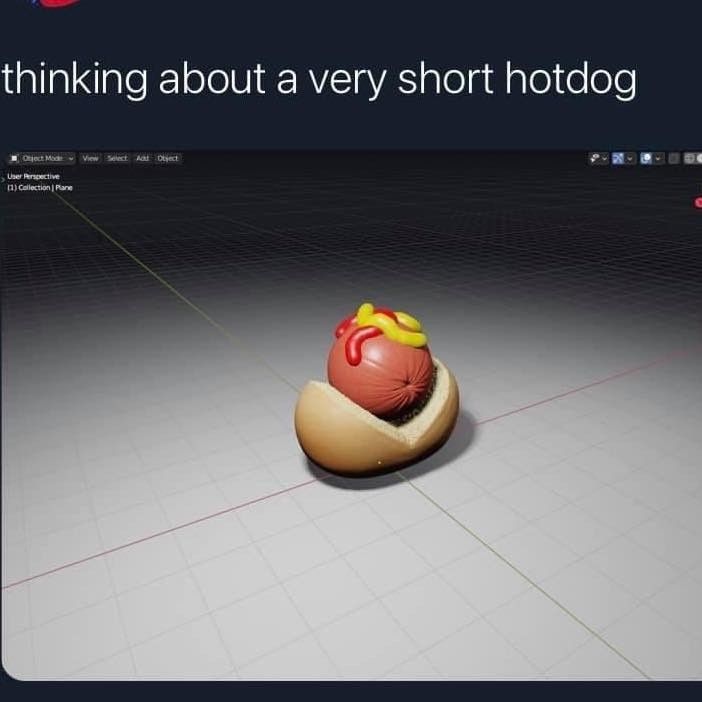 He means proportionally, it's 5 metres in length