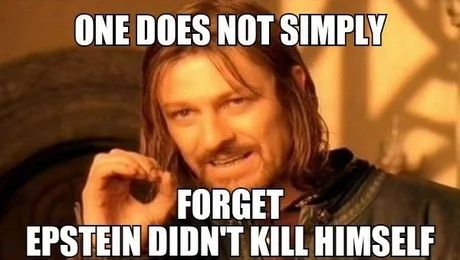 He didn't
