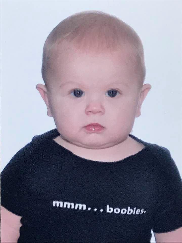 This has got to be one of the greatest baby passports photos I’ve come across.