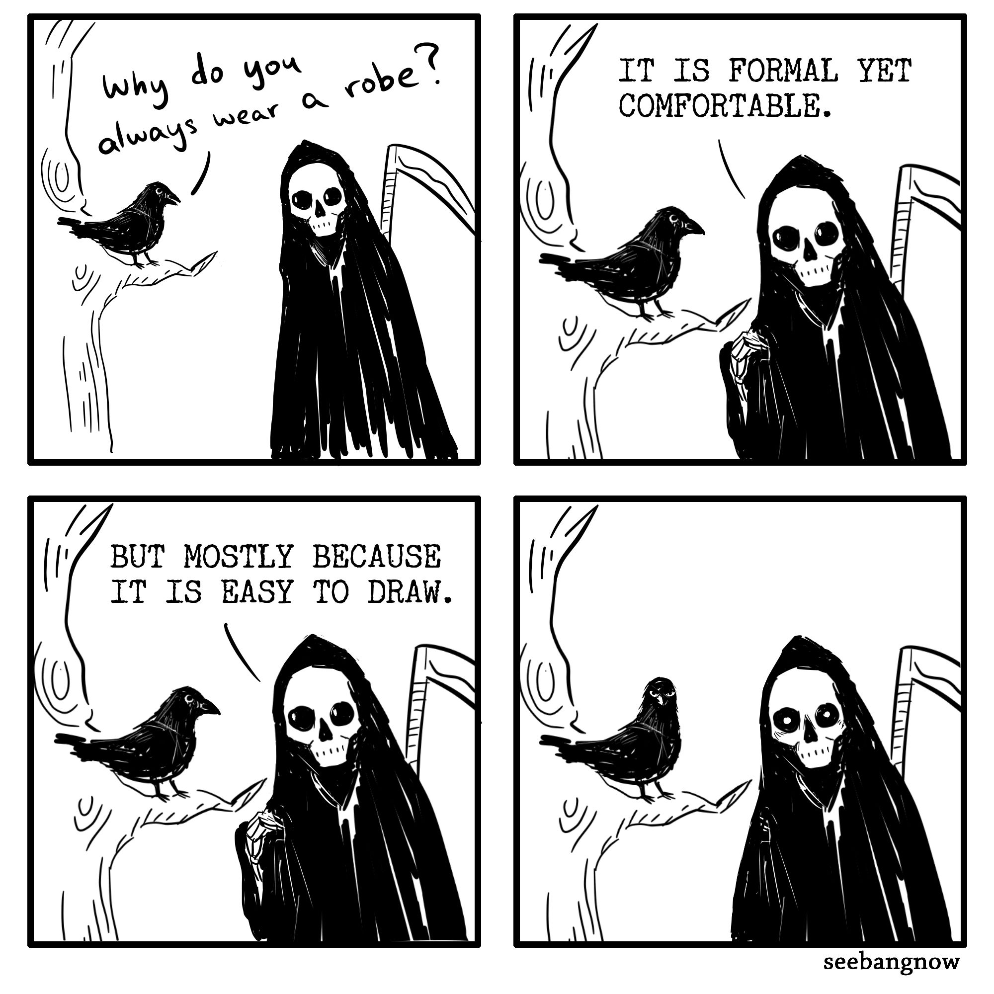 Death's robes