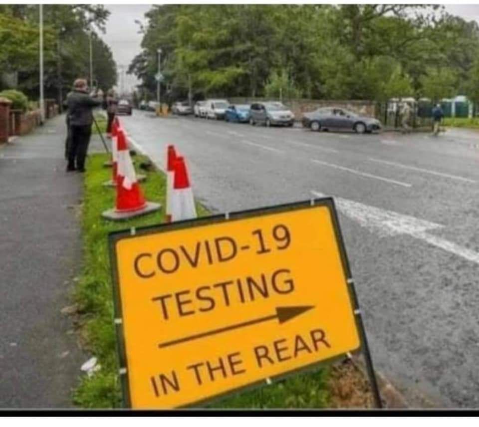 I heard that Covid-19 testing in the nose can be very uncomfortable, but this must be a lot worse...