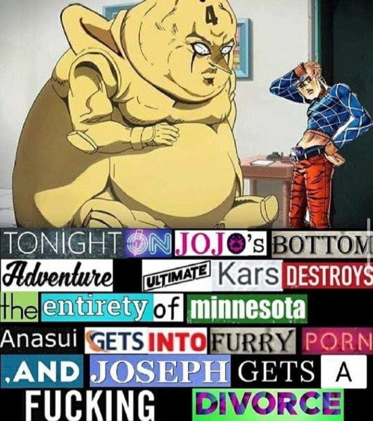 A perfectly average Jojo episode