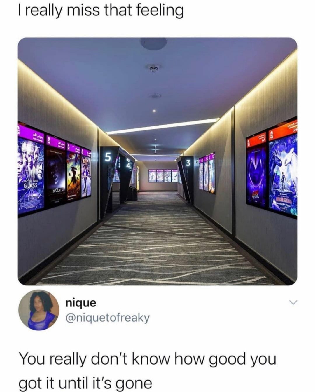 I really do miss it