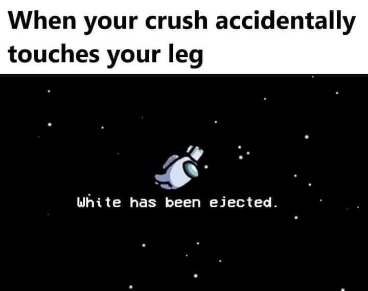 White is ejected