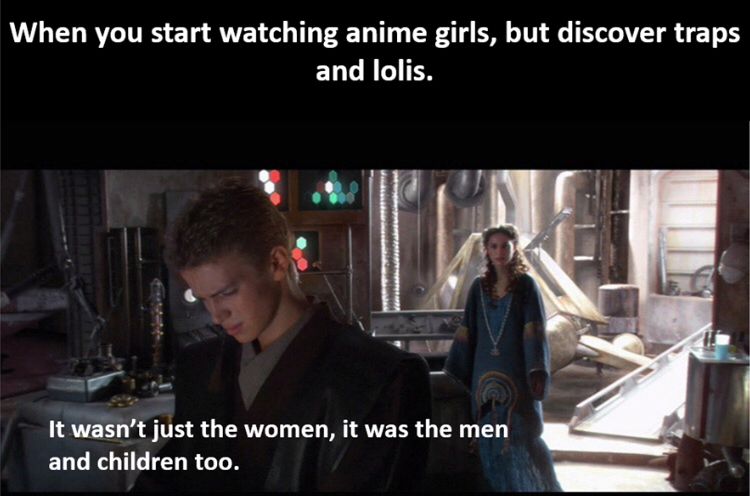 You were supposed to destroy the weebs, not join them