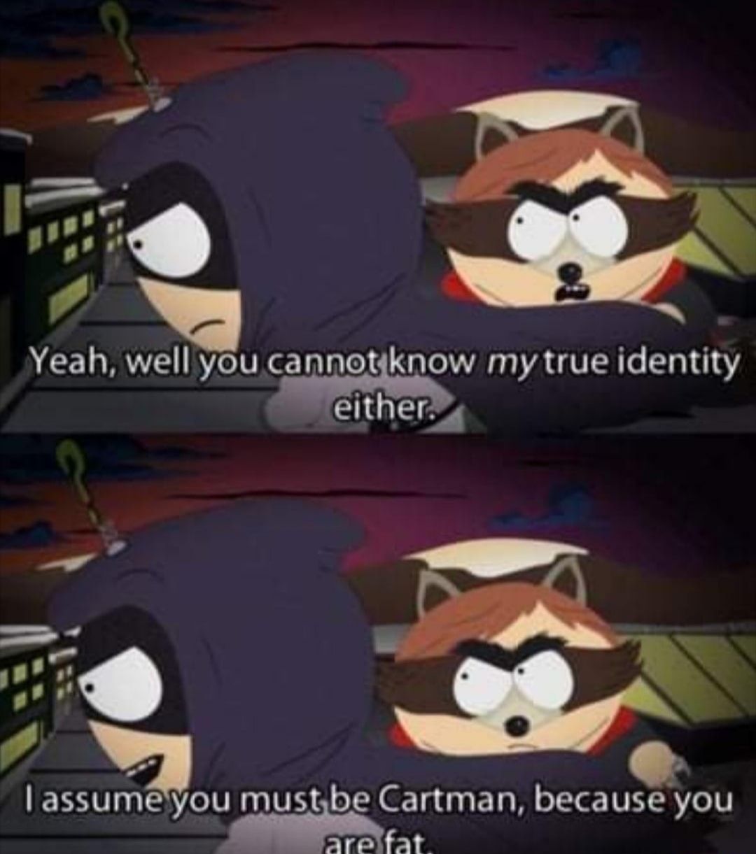 I read it in his voice