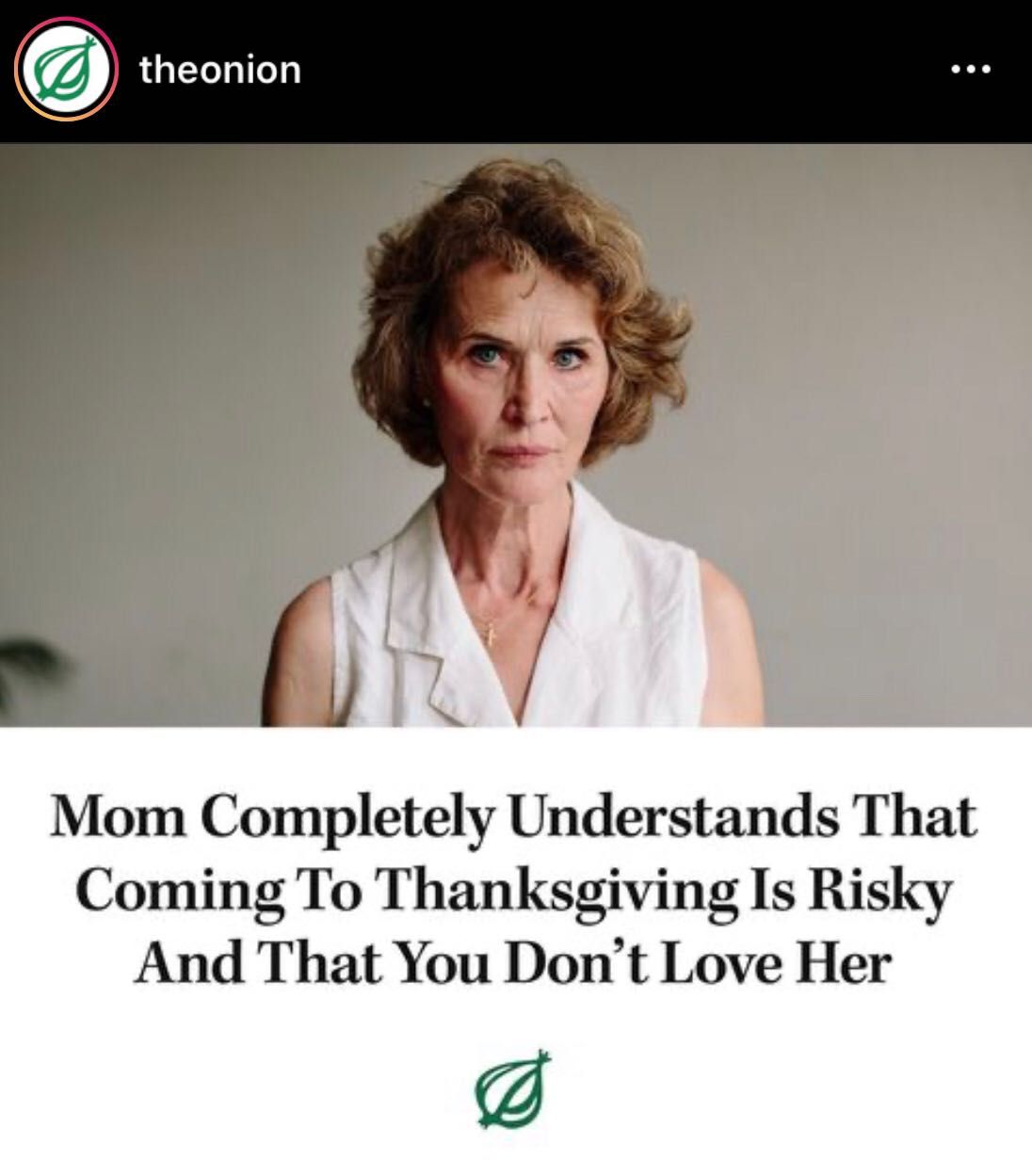 The Onion in 2020, where satire and reality are the same thing.