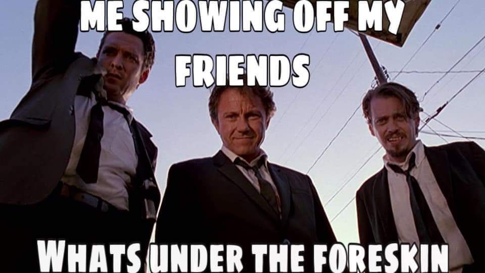 Cuz I have foreskin