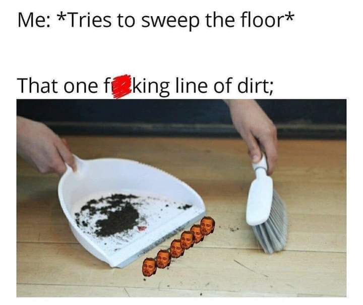 just lick it smh