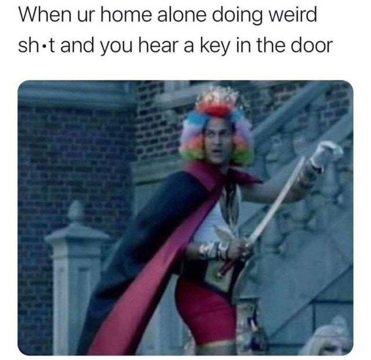 Always knock, you never know when someone's piratacorydoning